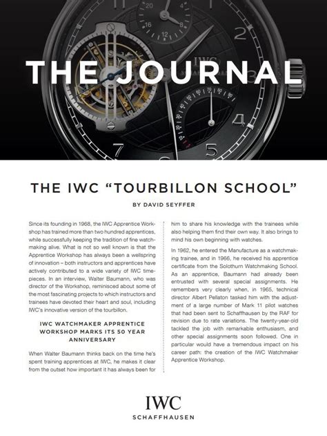 iwc tour|iwc schaffhausen website.